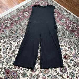 Wide Leg, Cropped Jumpsuit